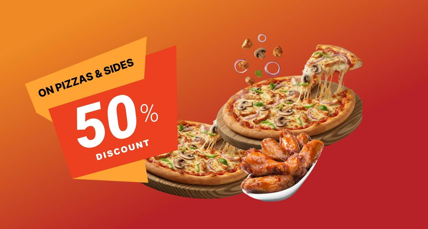 50% Off - Online Orders