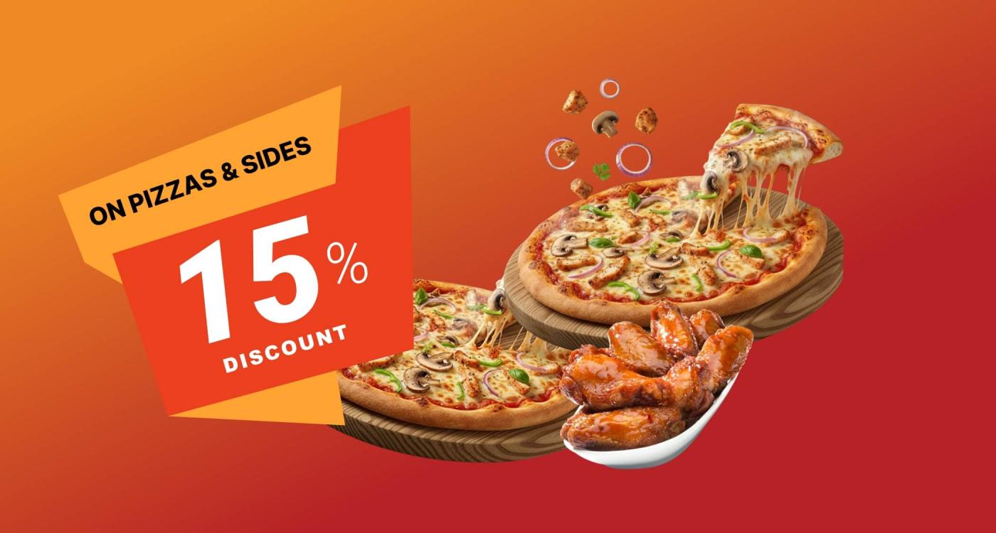 15% Off - Online Orders
