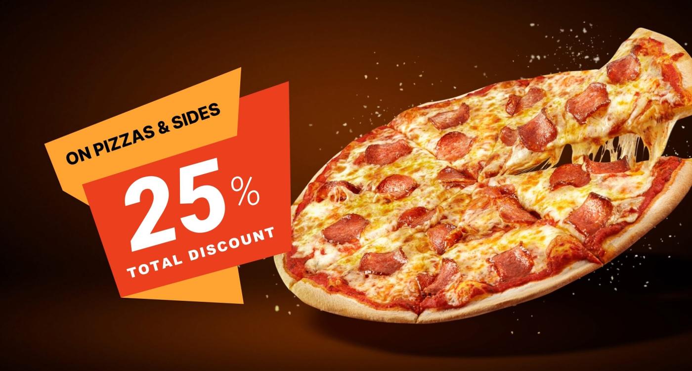 25% Off - Online Orders