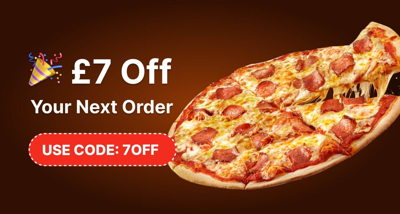 £7 Off - Online Orders