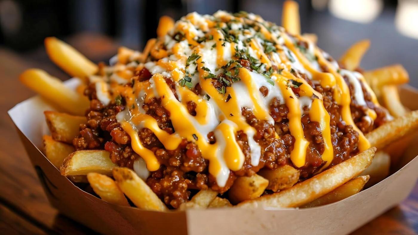 NEW! Delicious Loaded Fries